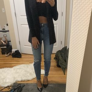 ZARA JEANS-size 0😍 HIGH RISE, GREAT DENIM QUALITY